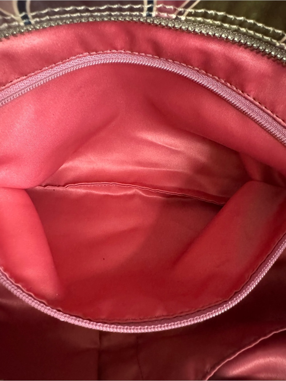 #300 Coach Signature Gallery Scarf Sateen Shoulder Tote Bag - Picture 14 of 15